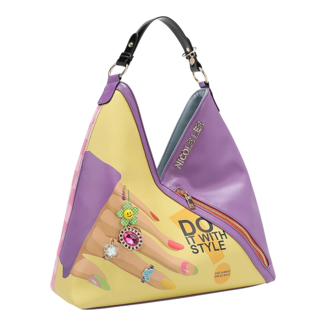 Bolso hobo Nicole Lee Nail Polish - KimondoShop