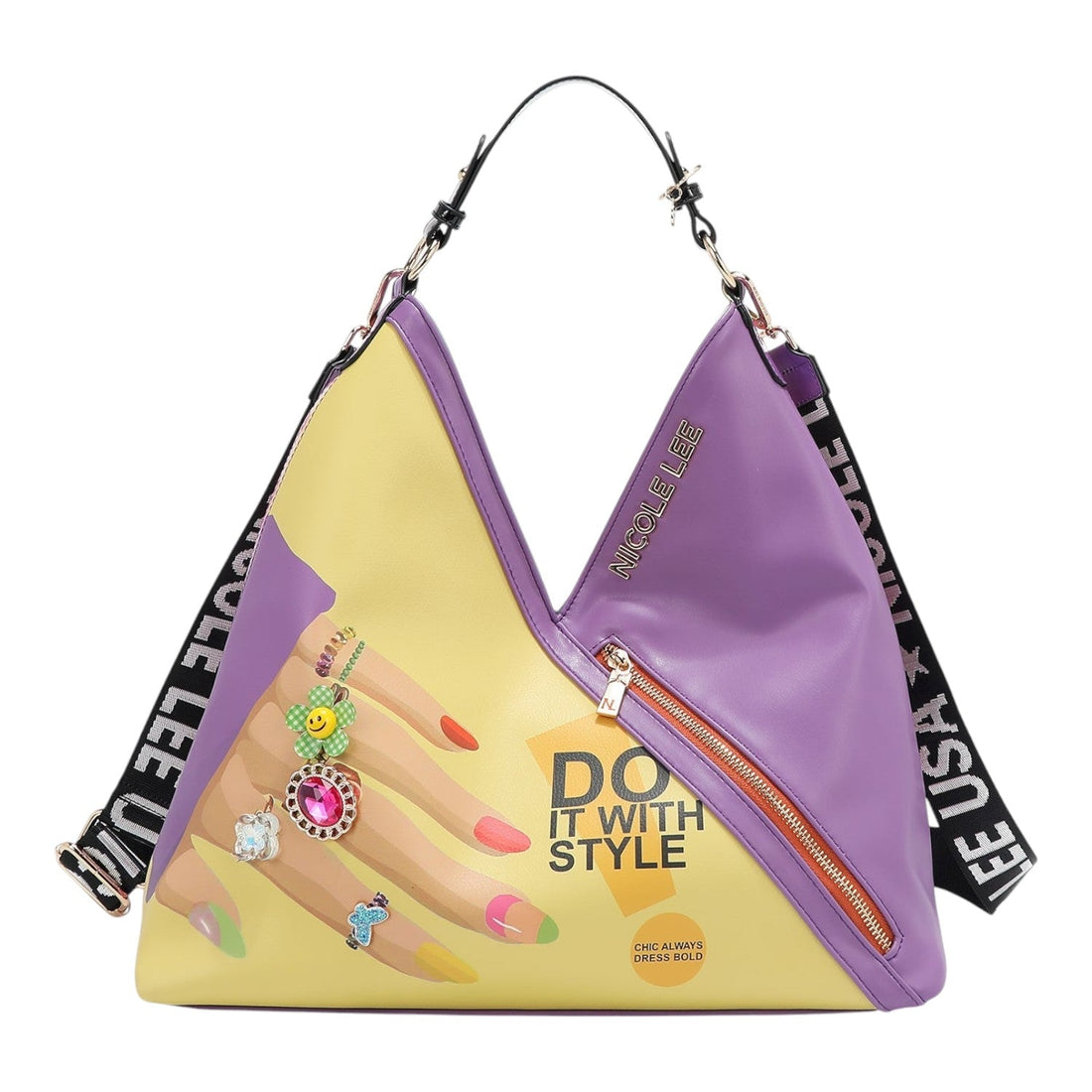 Bolso hobo Nicole Lee Nail Polish - KimondoShop