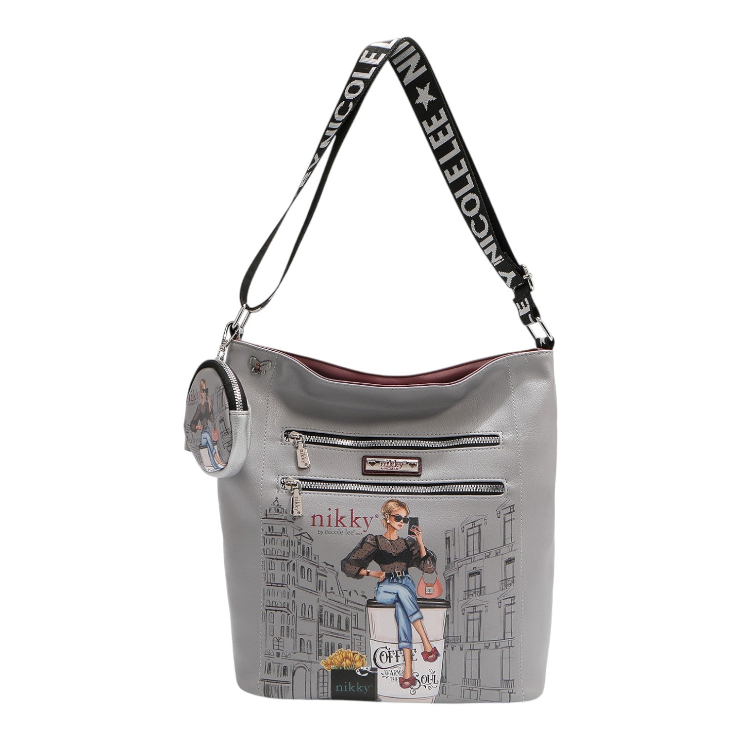 Bolso hobo Nikky Urban Coffee Dream - KimondoShop