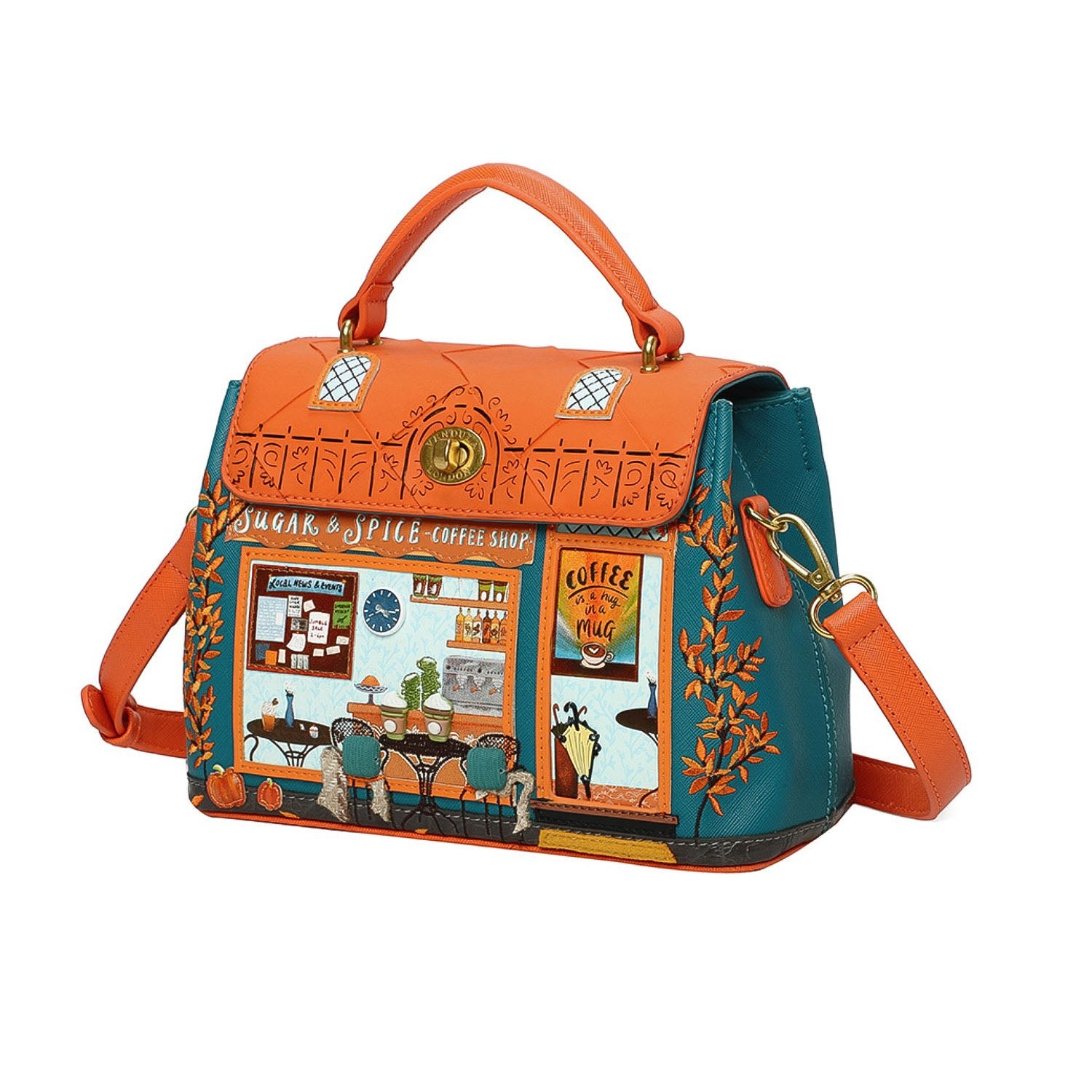 Bolso mini Grace Vendula Sugar and Spice Coffee Shop - KimondoShop