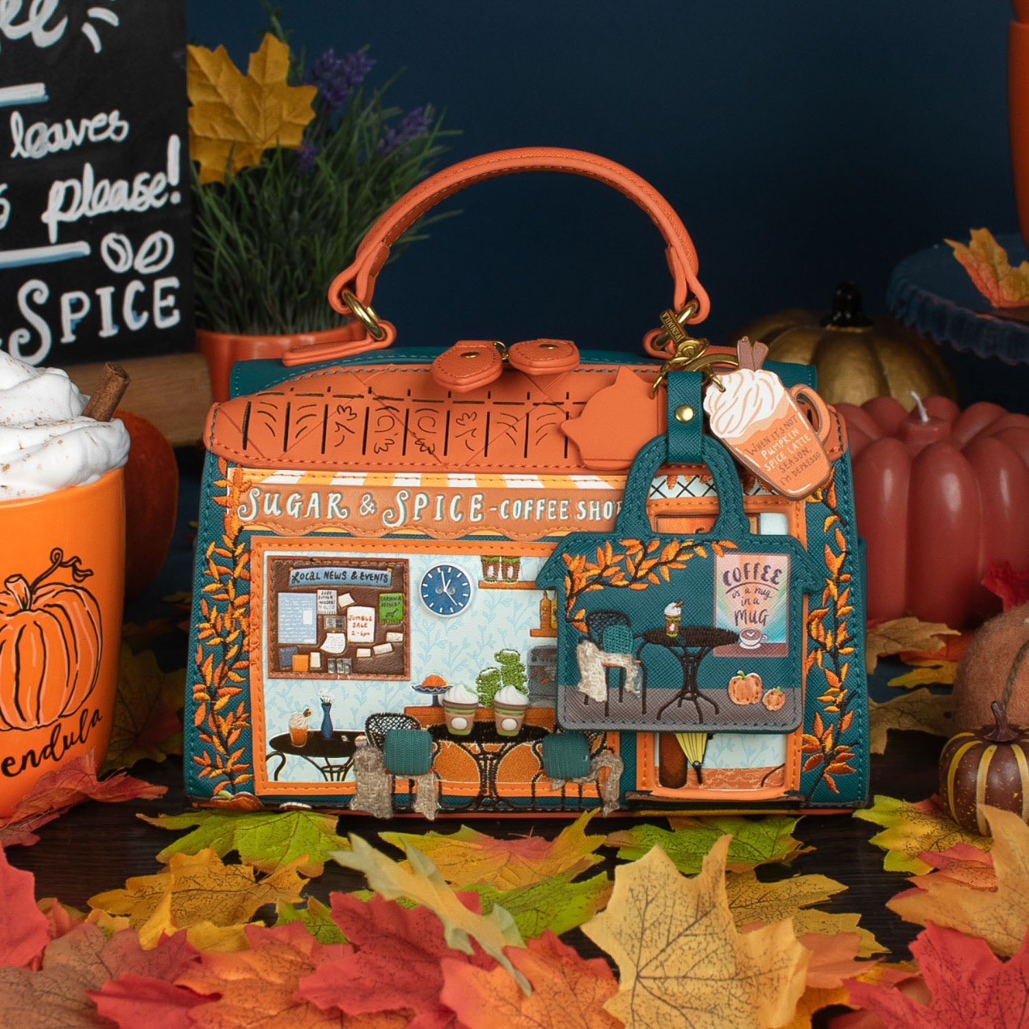 Bolso mini Grace Vendula Sugar and Spice Coffee Shop - KimondoShop