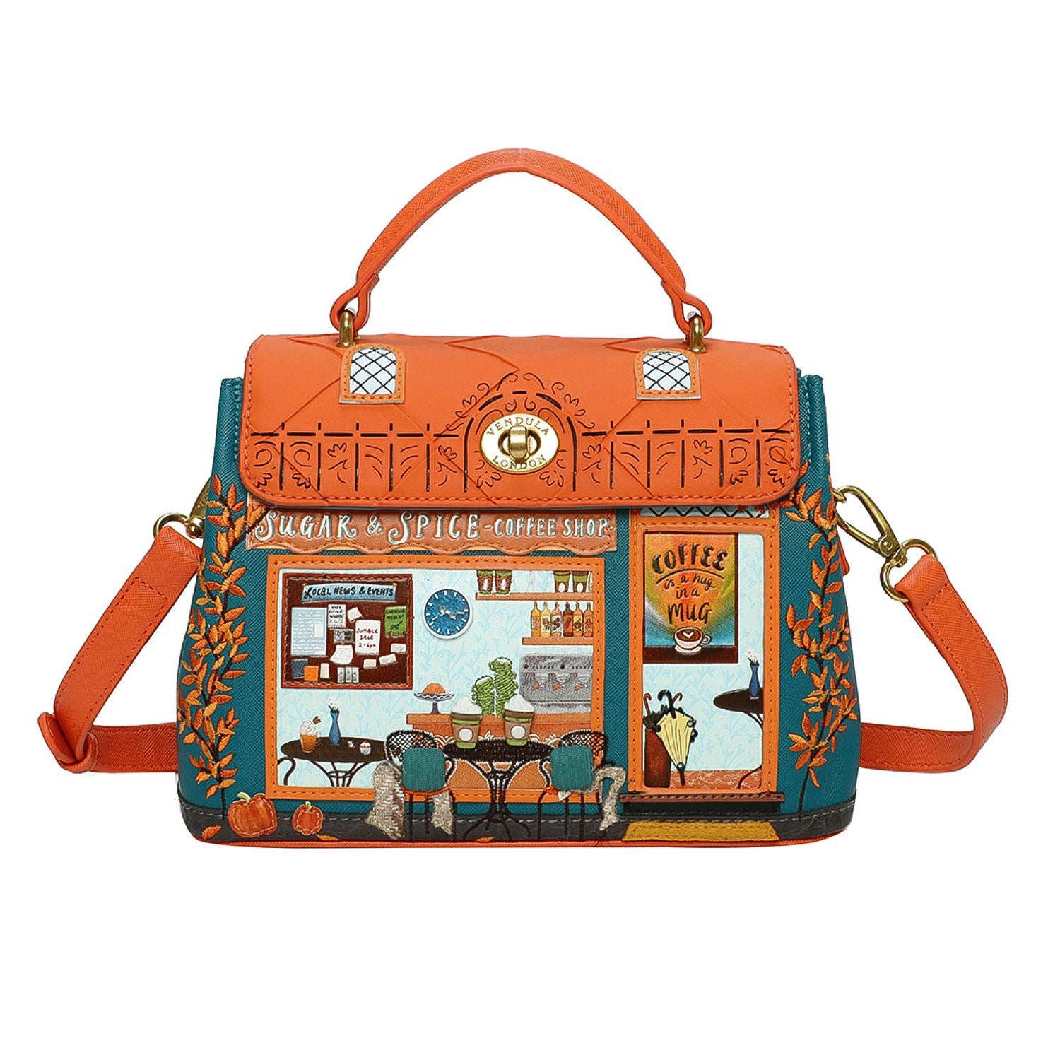 Bolso mini Grace Vendula Sugar and Spice Coffee Shop - KimondoShop