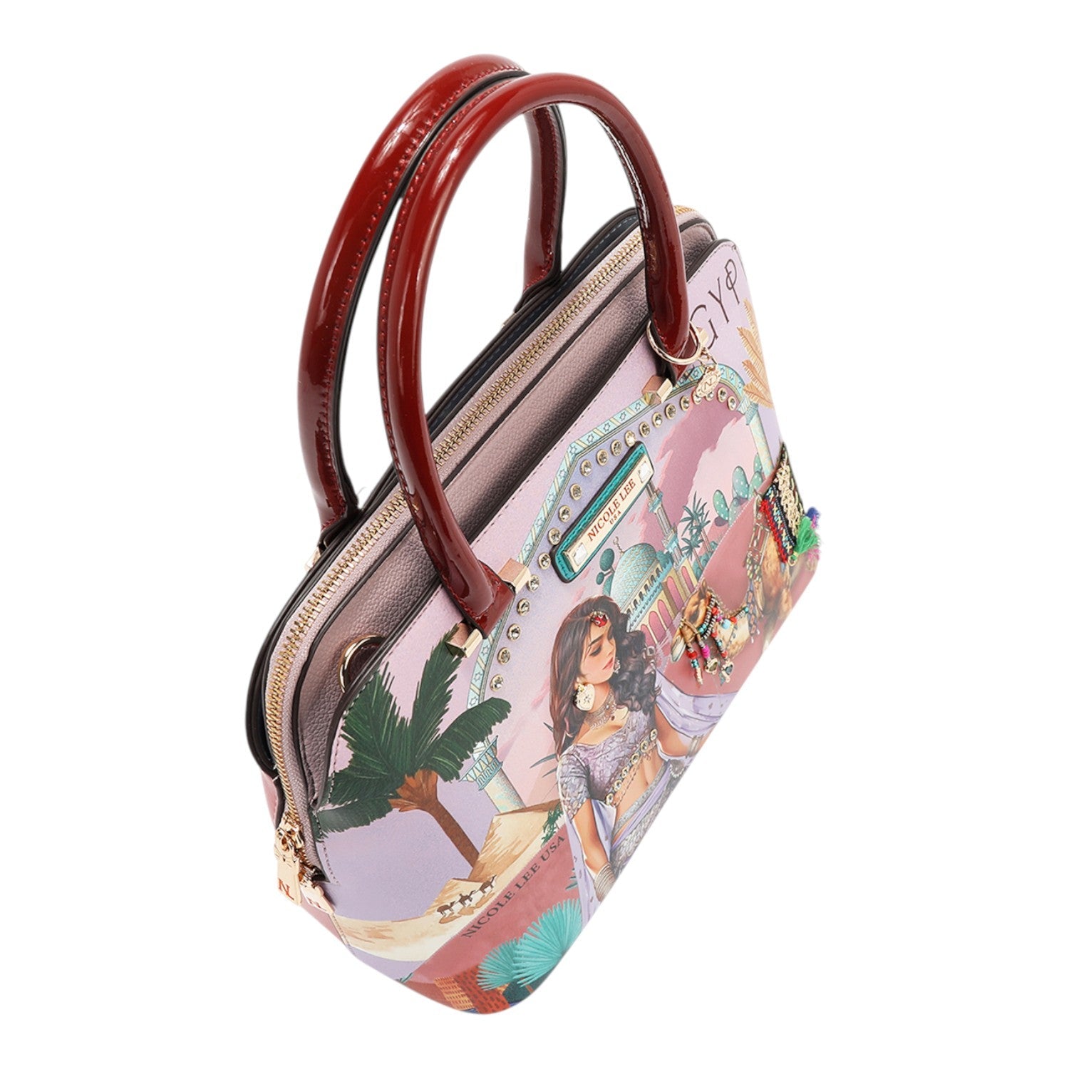 Bolso Satchel Nicole Lee Queen Cleopatra - KimondoShop