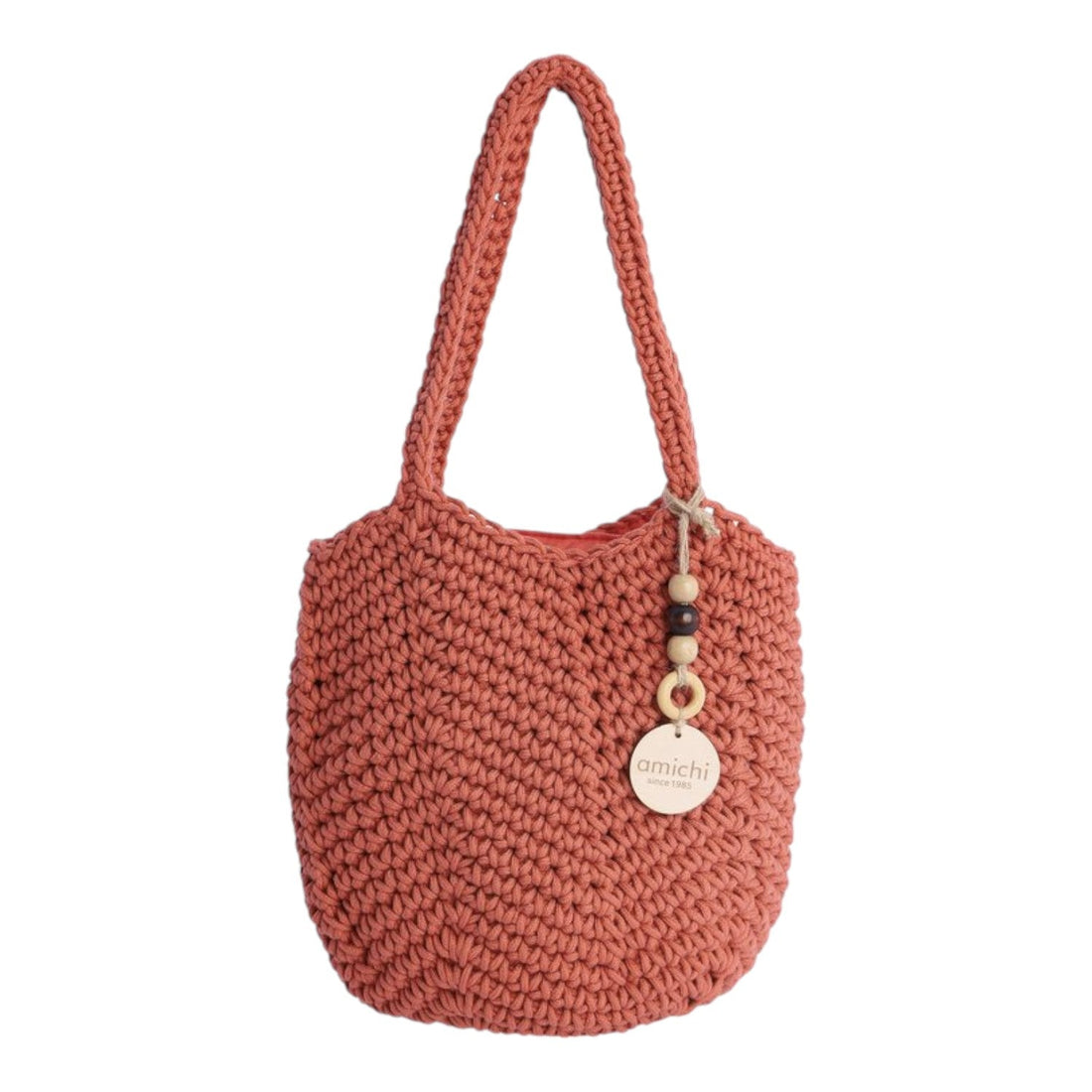 Bolso shopper Amichi punto Bask Naranja - KimondoShop
