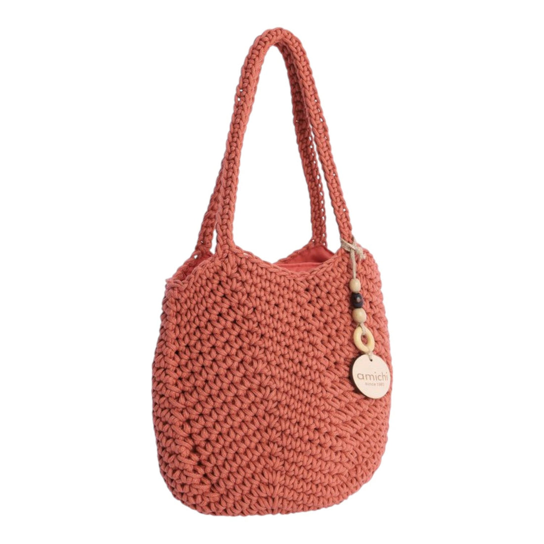 Bolso shopper Amichi punto Bask Naranja - KimondoShop