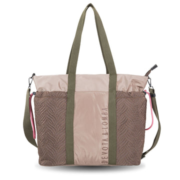 Bolso Shopper Devota Lomba Field Taupe - KimondoShop