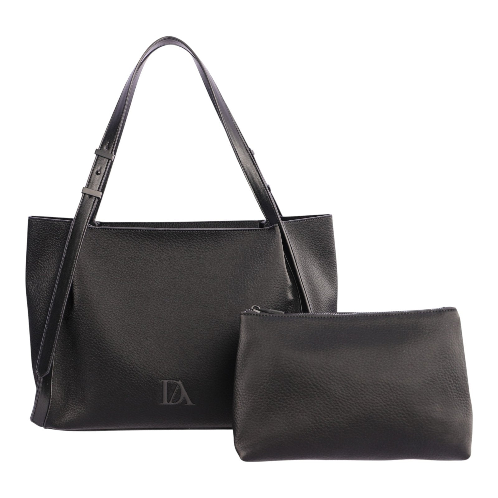 Bolso Shopper Don Algodon Momentum Negro - KimondoShop
