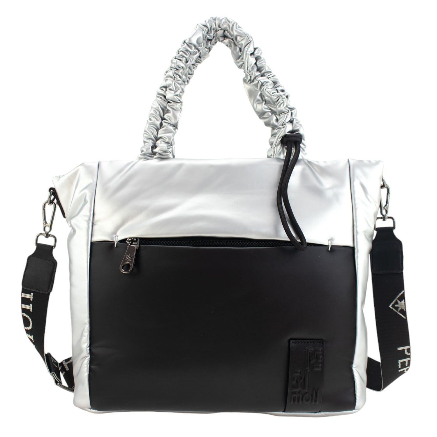 Bolso shopper Pepe Moll Candie Plateado - KimondoShop