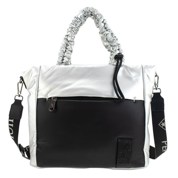 Bolso shopper Pepe Moll Candie Plateado - KimondoShop