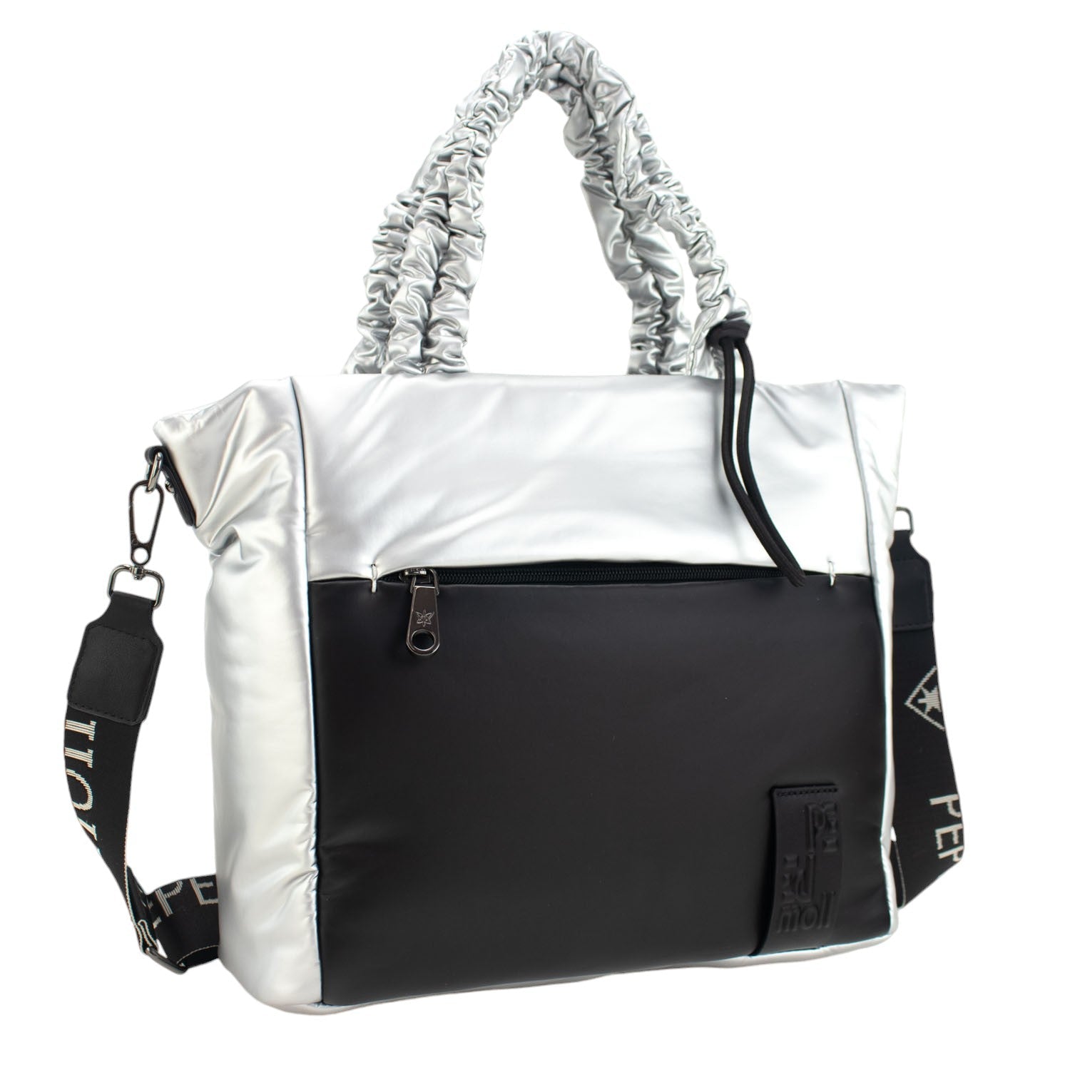 Bolso shopper Pepe Moll Candie Plateado - KimondoShop