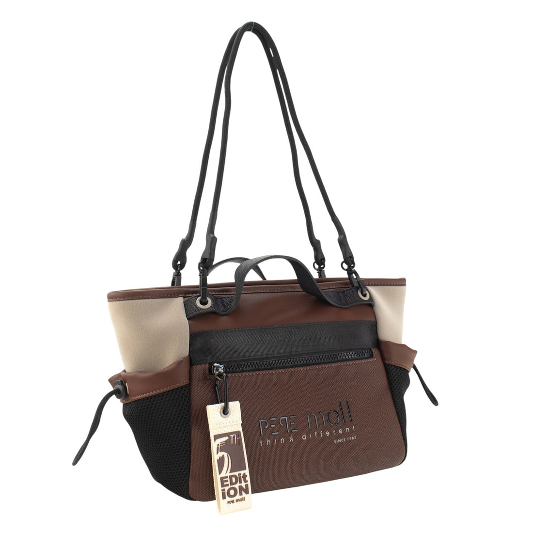 Bolso shopper Pepe Moll Sarah Marrón - KimondoShop