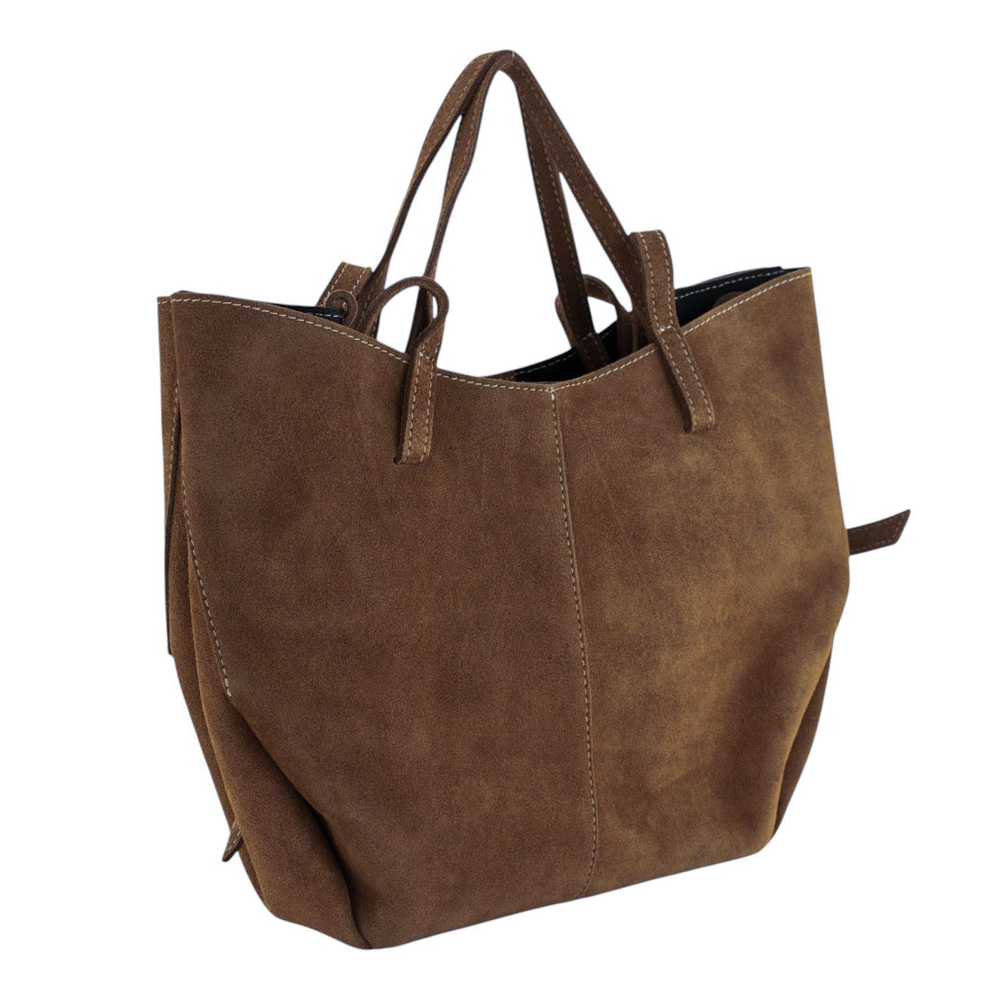 Bolso shopper Piel Pregato Venetto Camel - KimondoShop