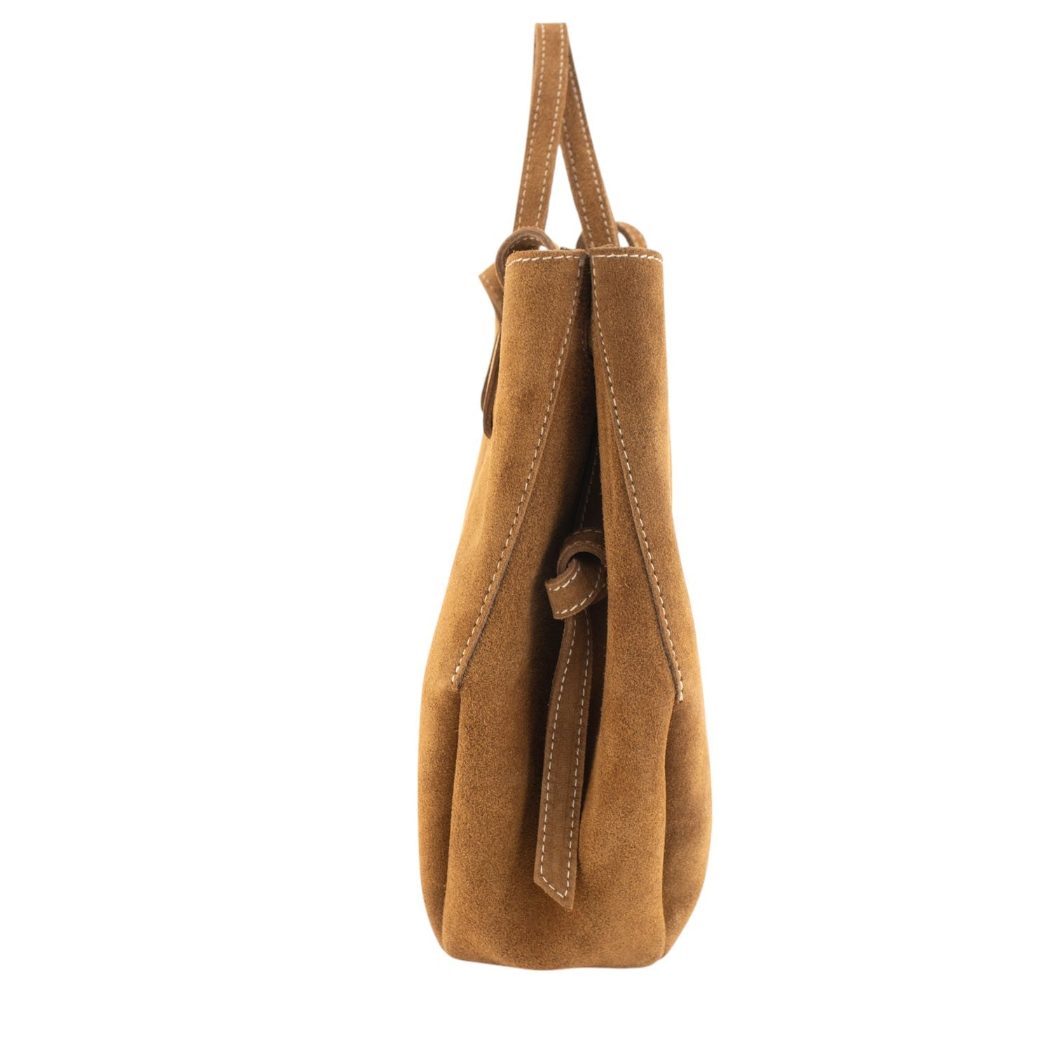 Bolso shopper Piel Pregato Venetto Camel claro - KimondoShop