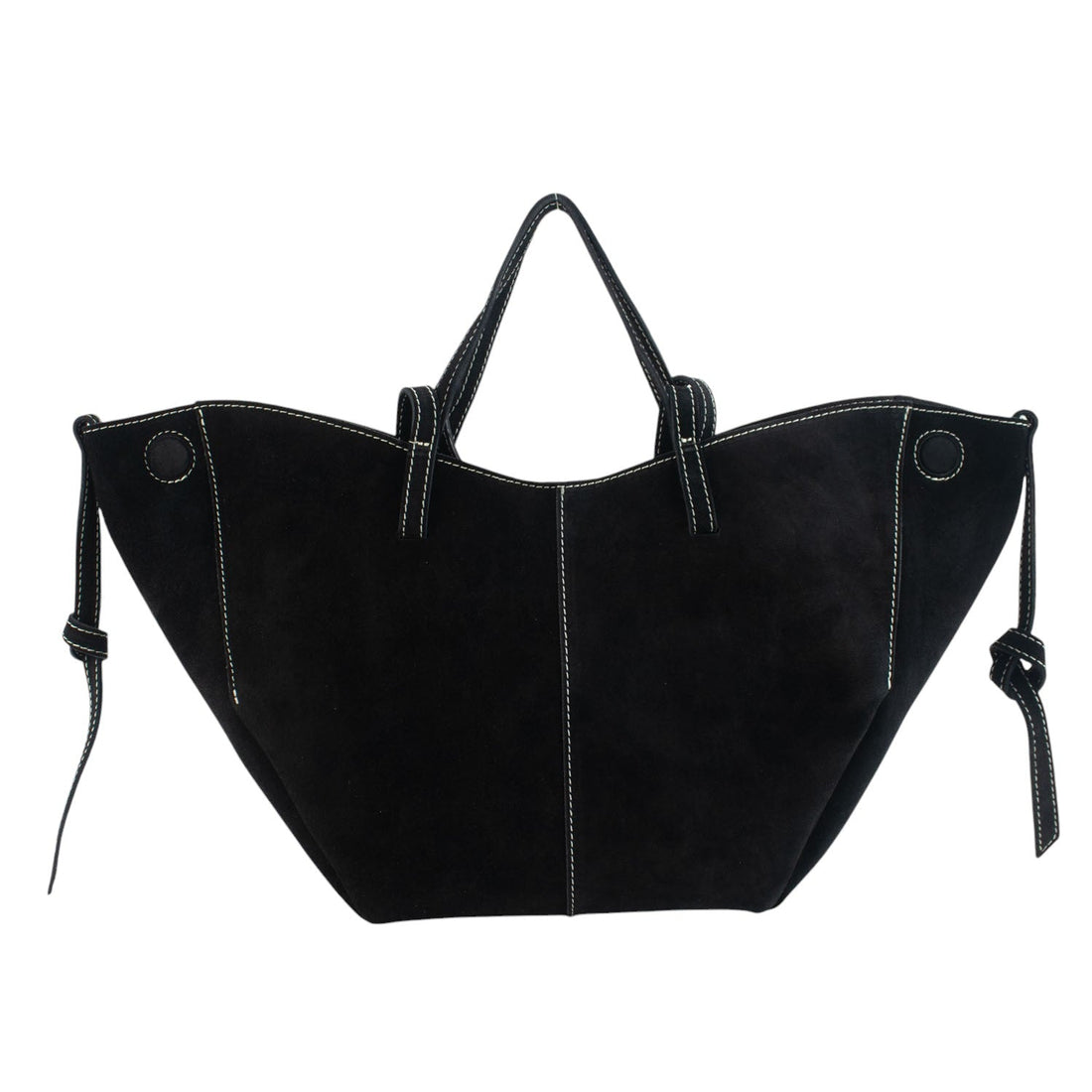 Bolso shopper Piel Pregato Venetto Negro - KimondoShop