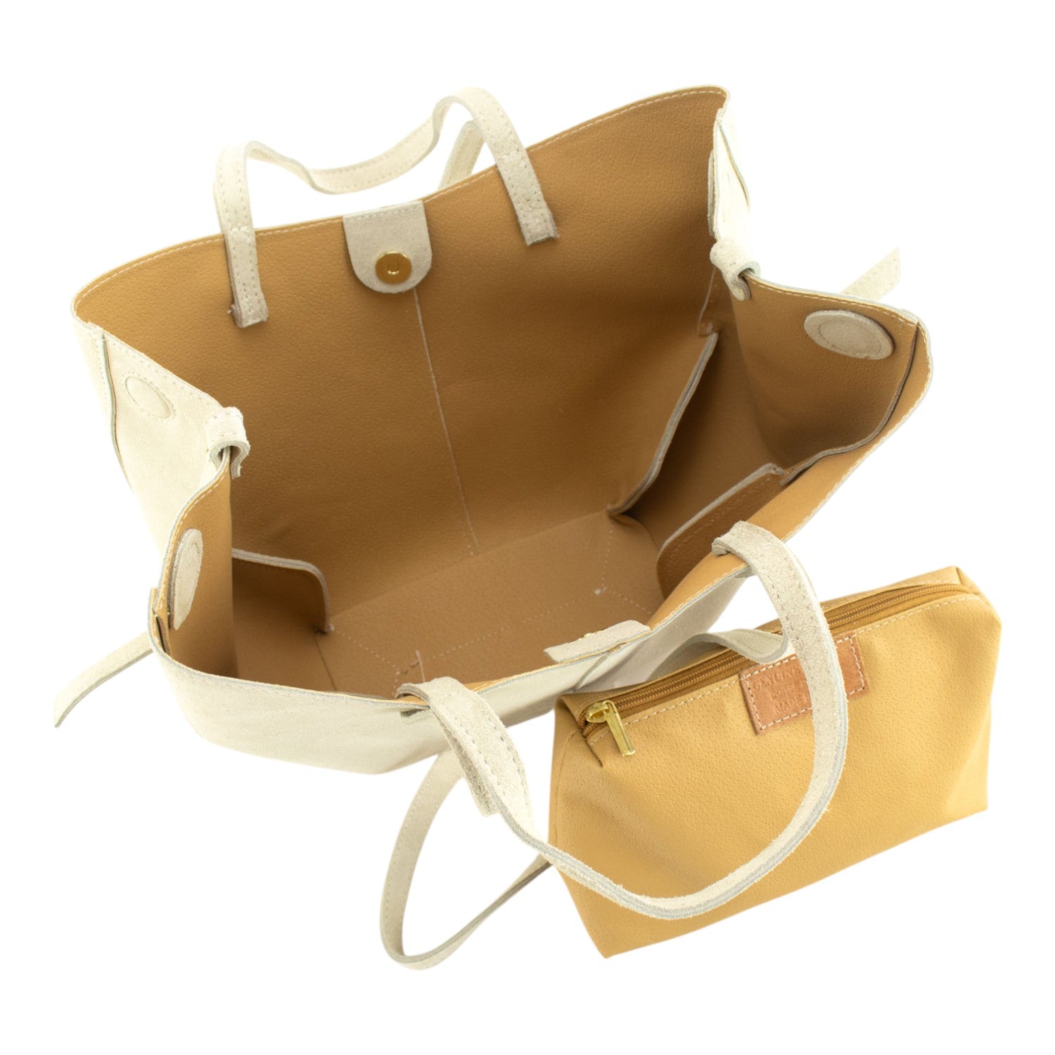 Bolso shopper Piel Pregato Venetto Nociola - KimondoShop
