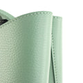 Bolso shopper Piel Pregato Venetto Soft Verde aguamarina - KimondoShop
