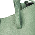 Bolso shopper Piel Pregato Venetto Soft Verde aguamarina - KimondoShop