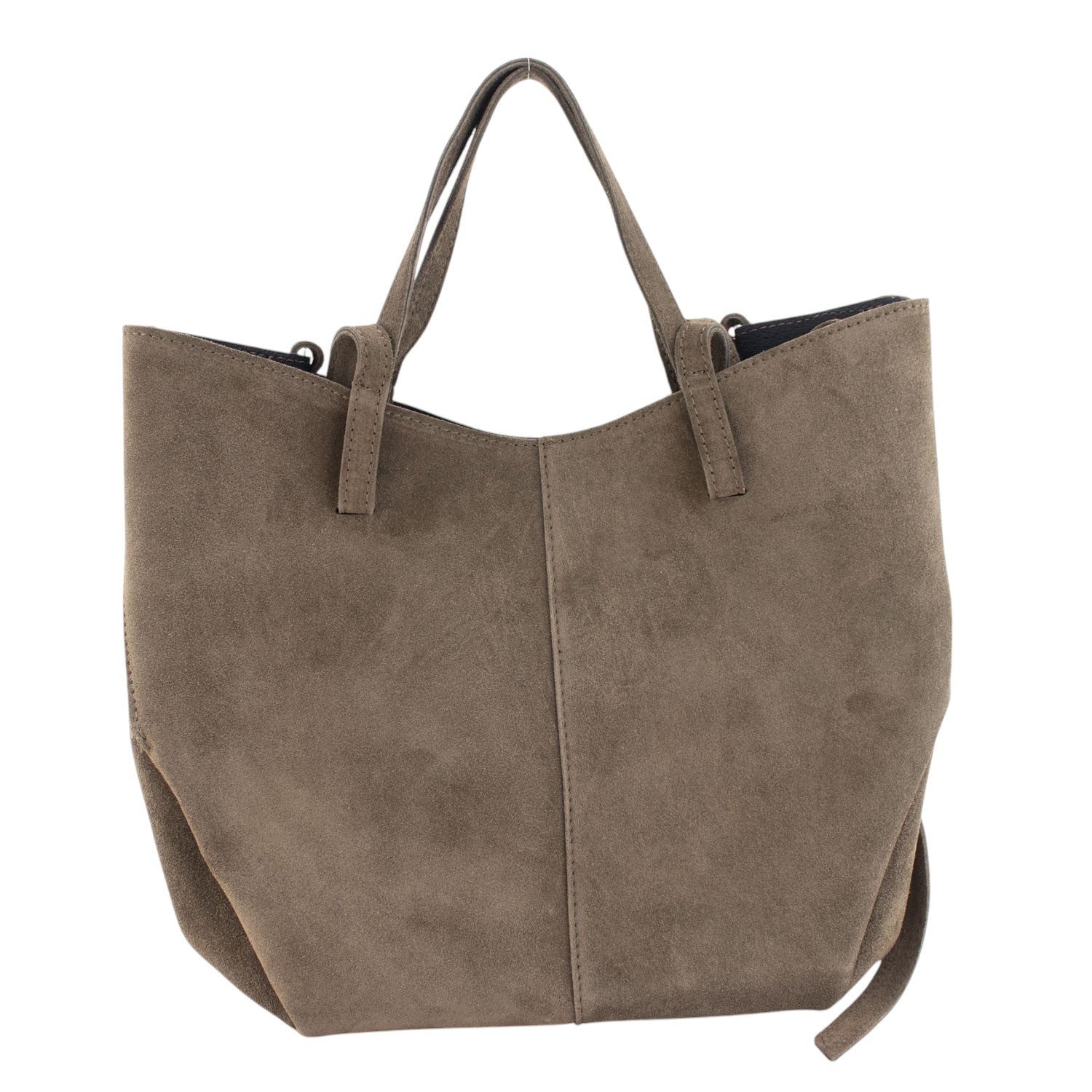 Bolso shopper Piel Pregato Venetto Taupe - KimondoShop