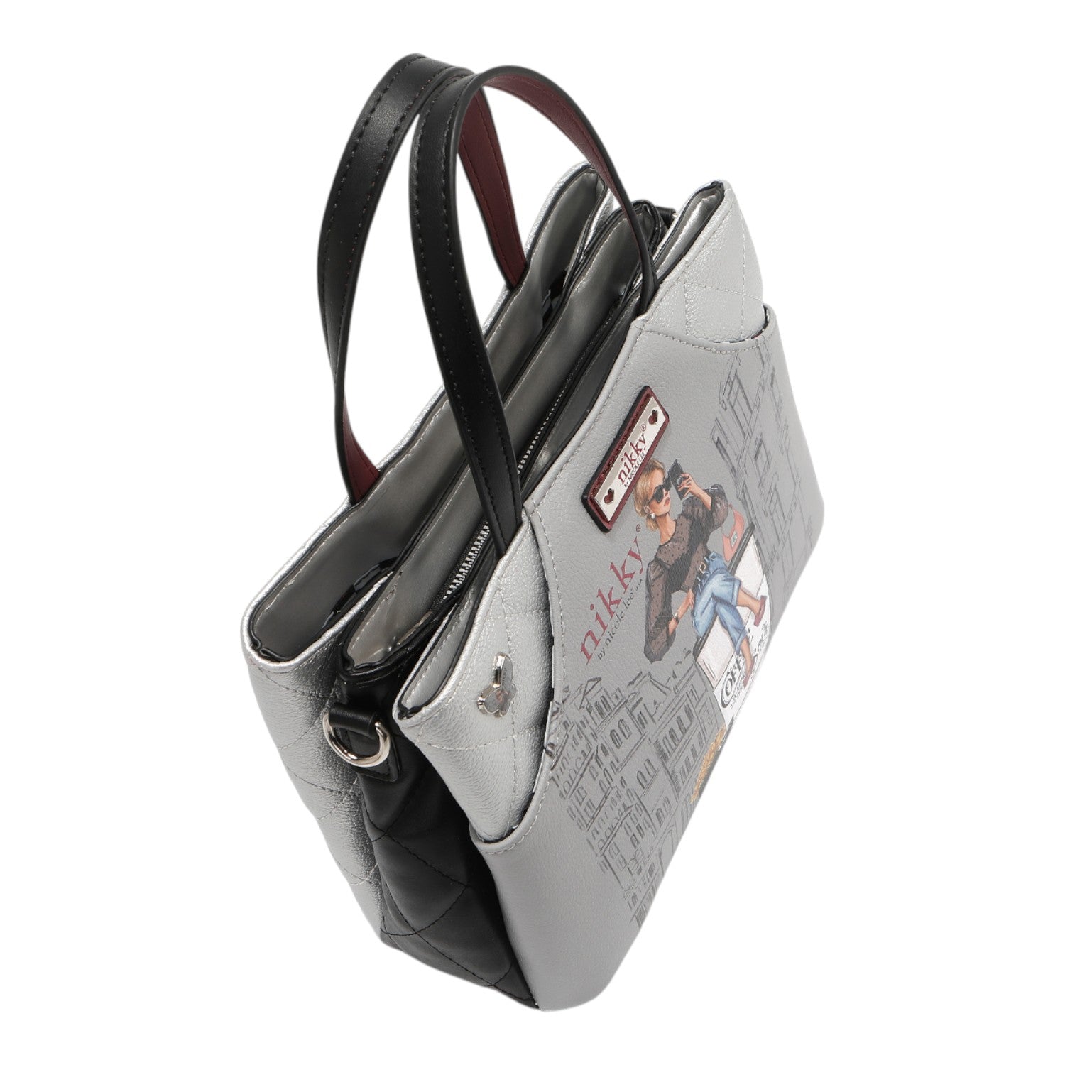 Bolso tote triple Nikky Urban Coffee Dream - KimondoShop