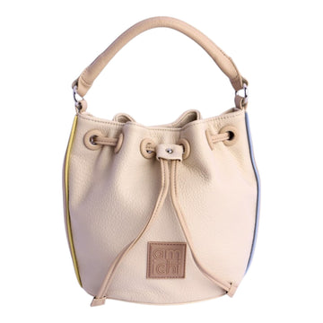 Bombonera Amichi Facet Beige - KimondoShop
