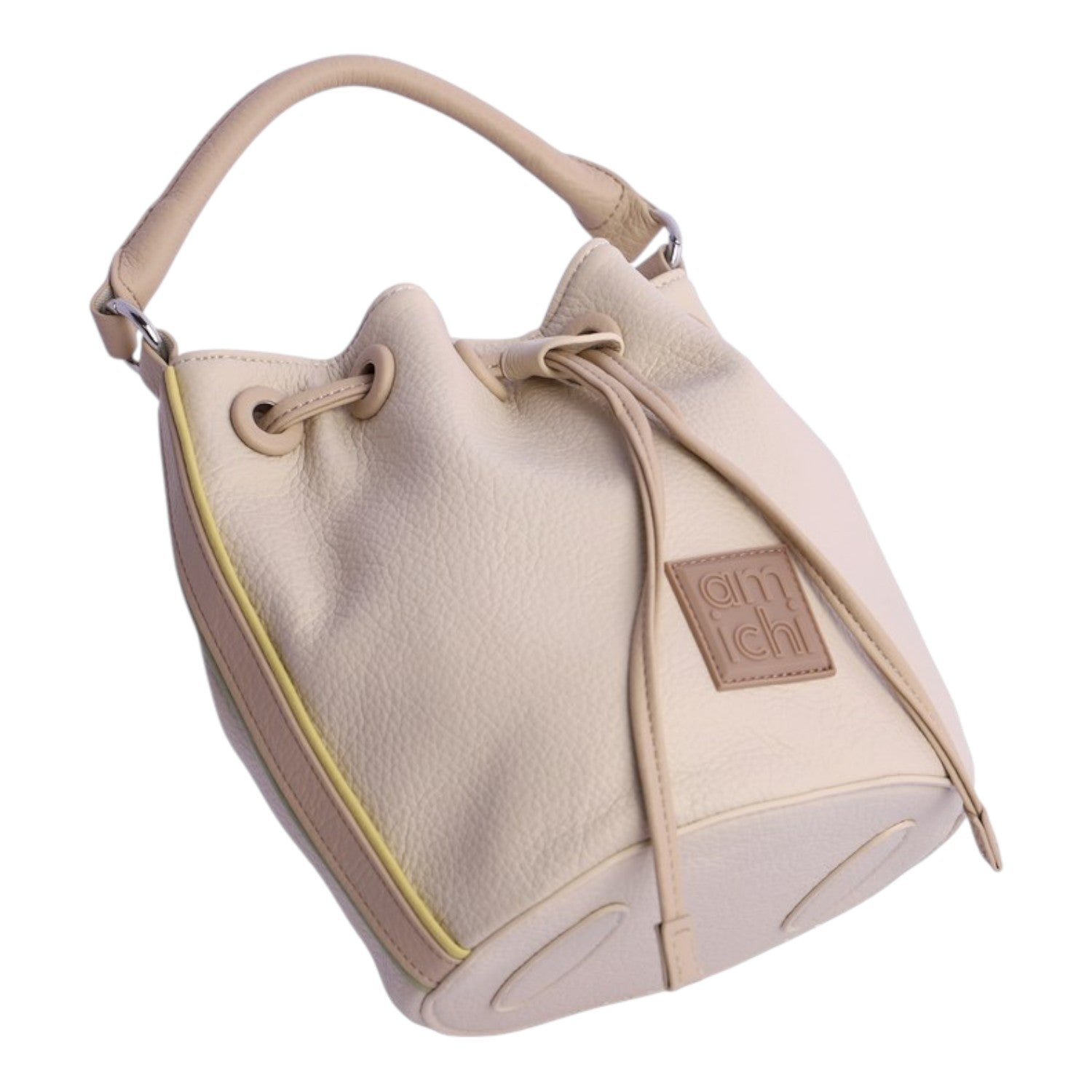 Bombonera Amichi Facet Beige - KimondoShop