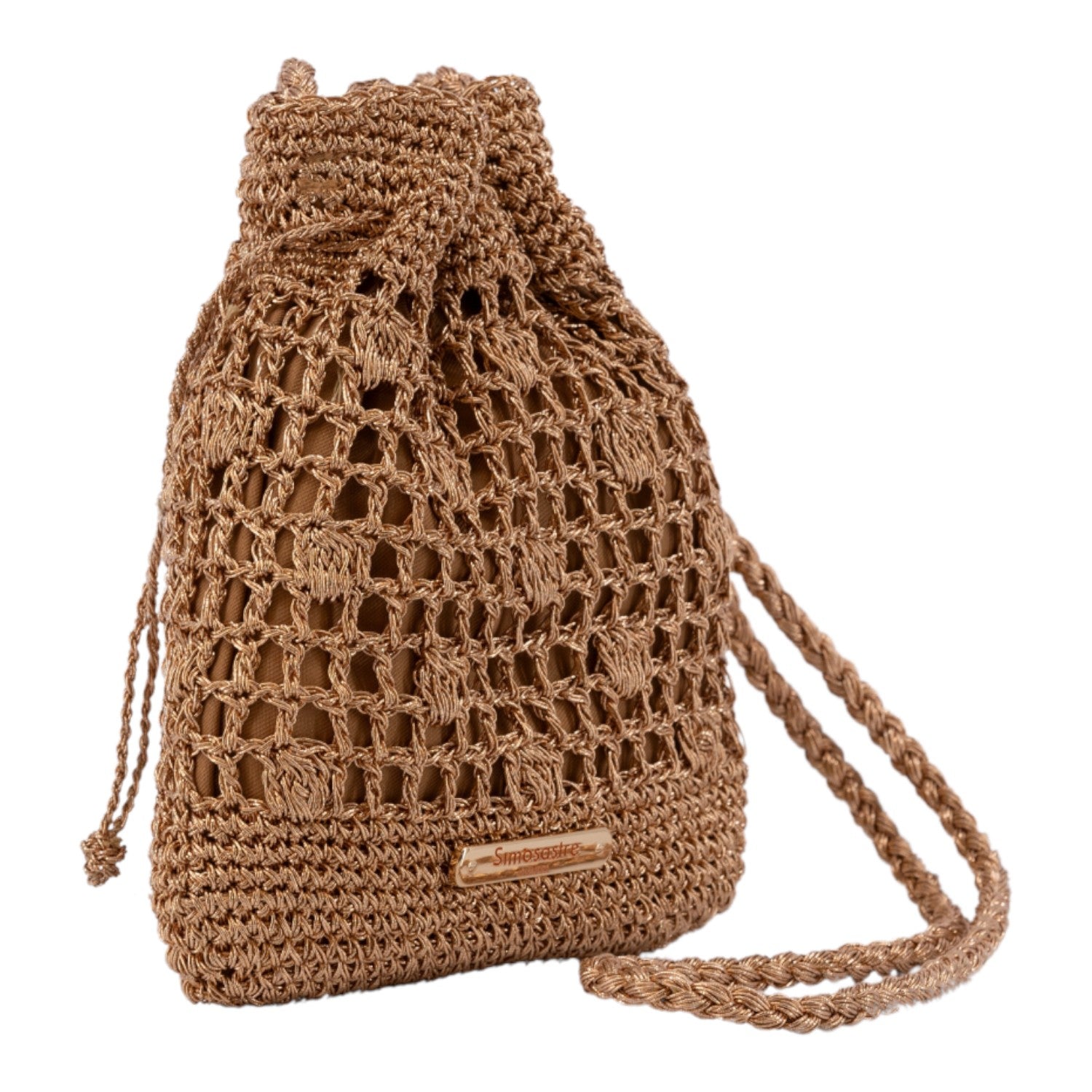 Bombonera mini Simosastre Jaqueline Oro - KimondoShop