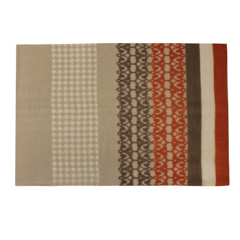 Bufanda Amichi Cuadro Beige - KimondoShop