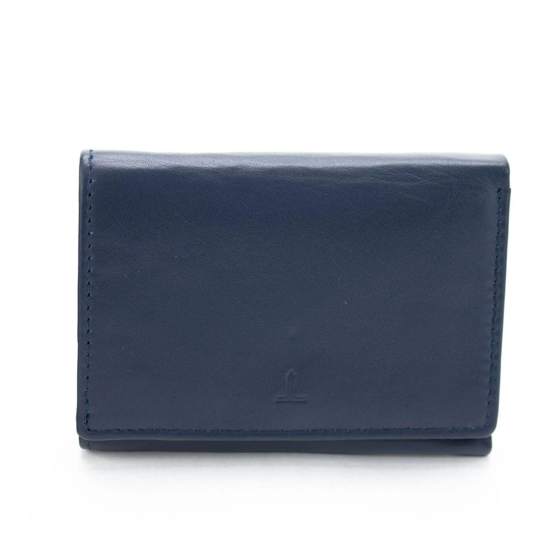 Cartera compacta Piel Basics JL Piel hombre Azul - KimondoShop