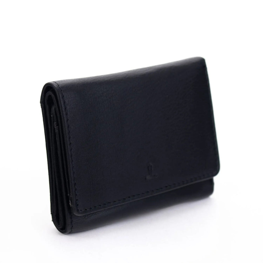 Cartera compacta Piel Basics JL Piel hombre Negro - KimondoShop