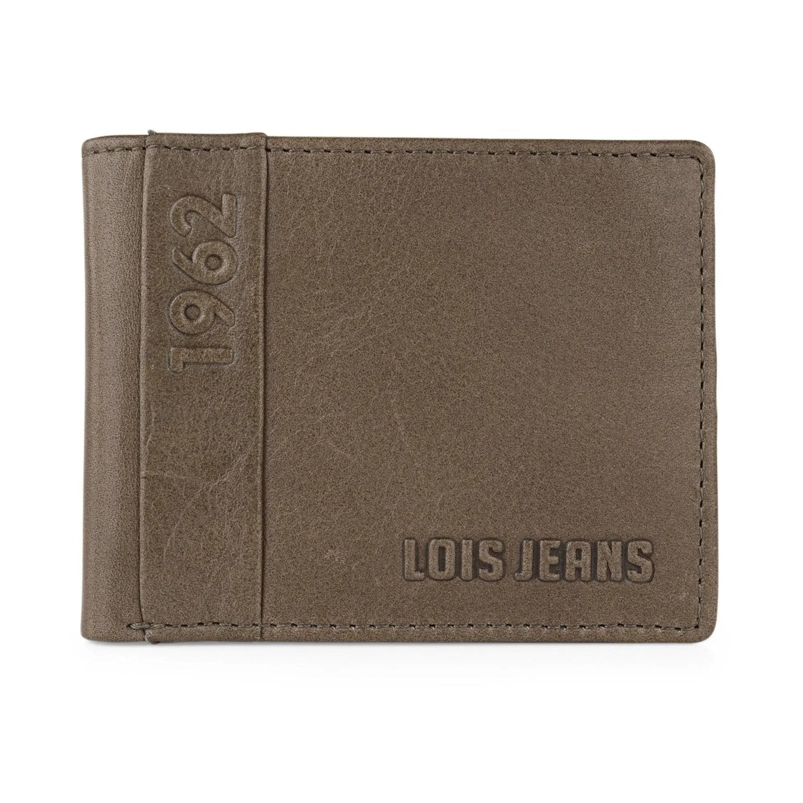 Cartera de piel hombre apaisada Lois Elk - KimondoShop