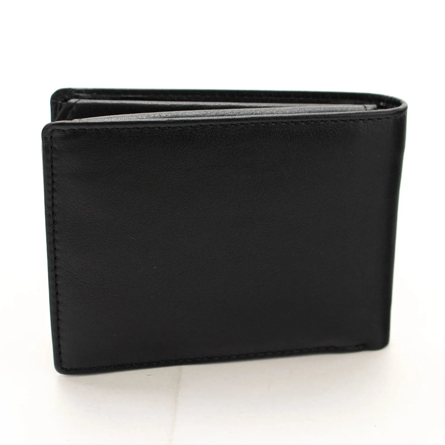 Cartera horizontal grande Piel Basics JL Piel hombre Negro - KimondoShop