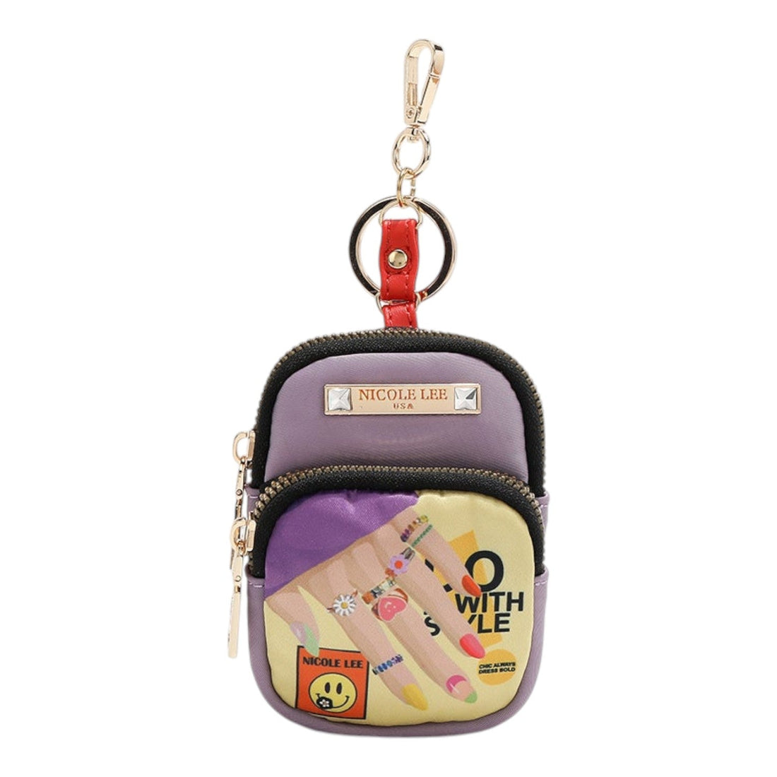 Llavero monedero Nicole Lee Nail Polish - KimondoShop