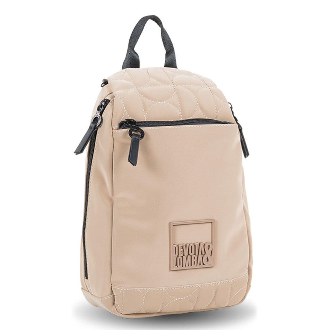 Mochila antirrobo Devota & Lomba Deco Taupe - KimondoShop