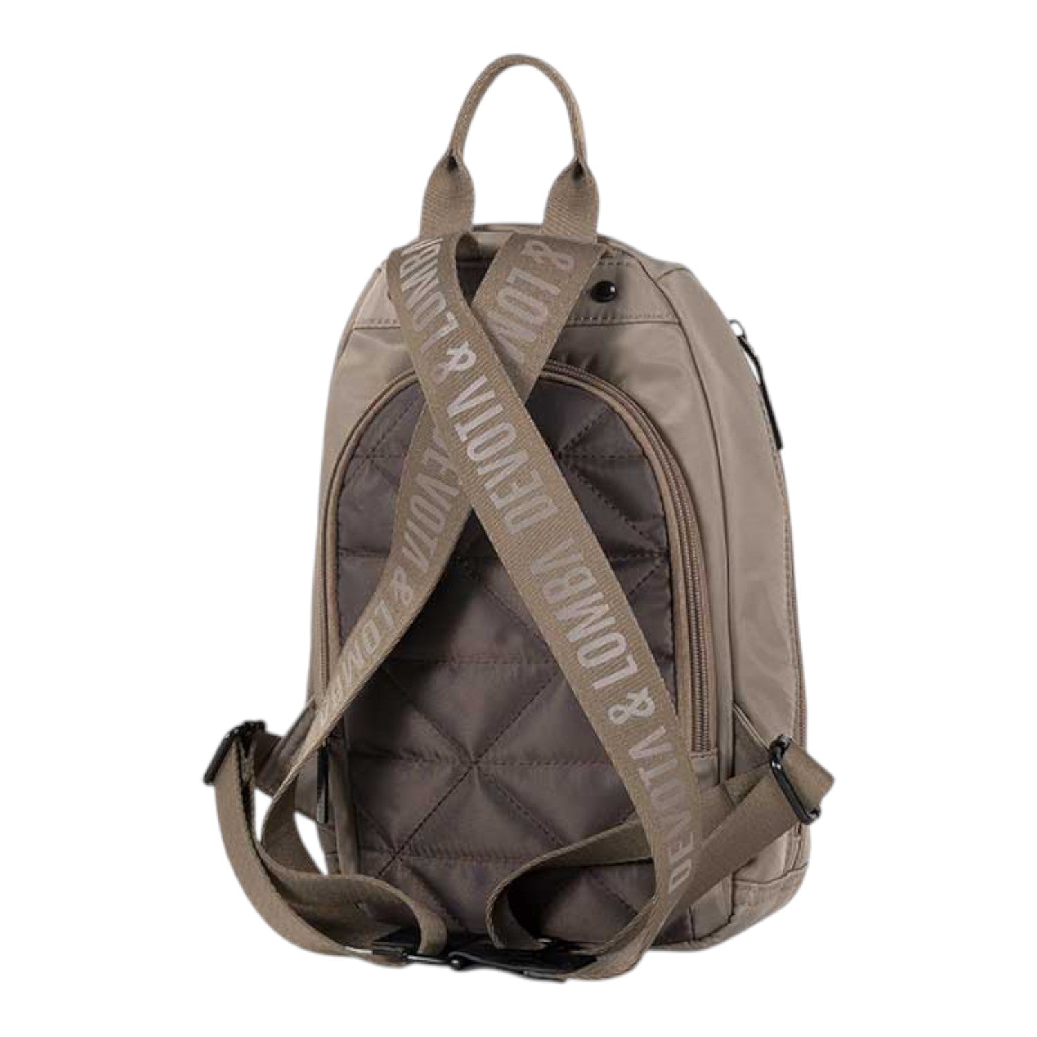 Mochila antirrobo Devota & Lomba Frame Taupe - KimondoShop