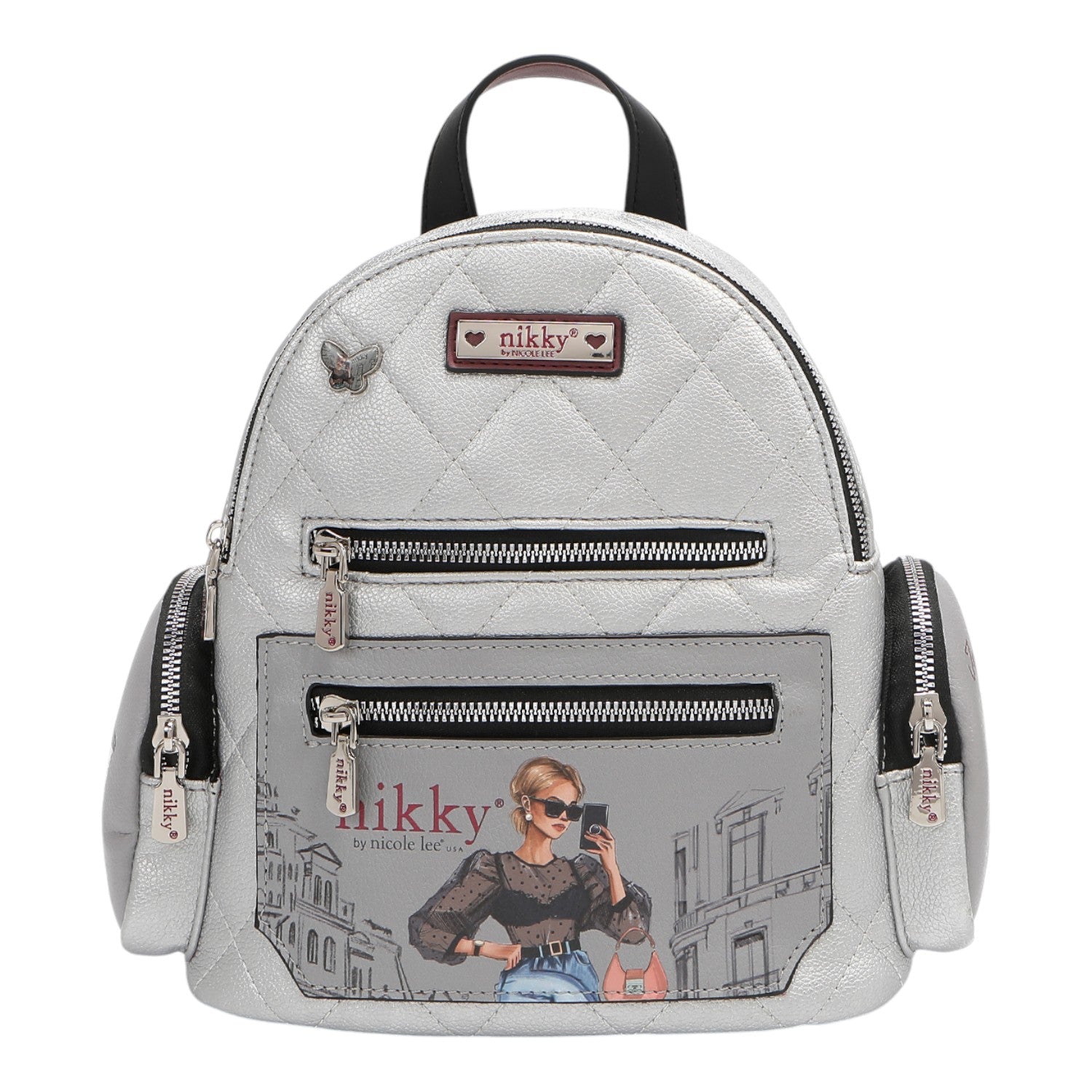 Mochila con bolsillos Nikky Urban Coffee Dream - KimondoShop