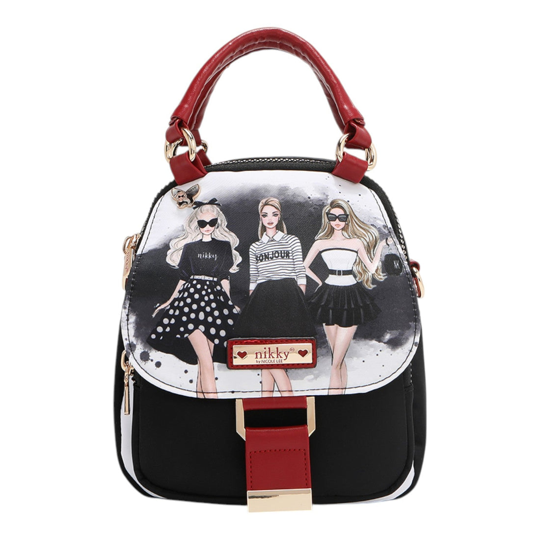 Mochila convertible Nikky Trio - KimondoShop