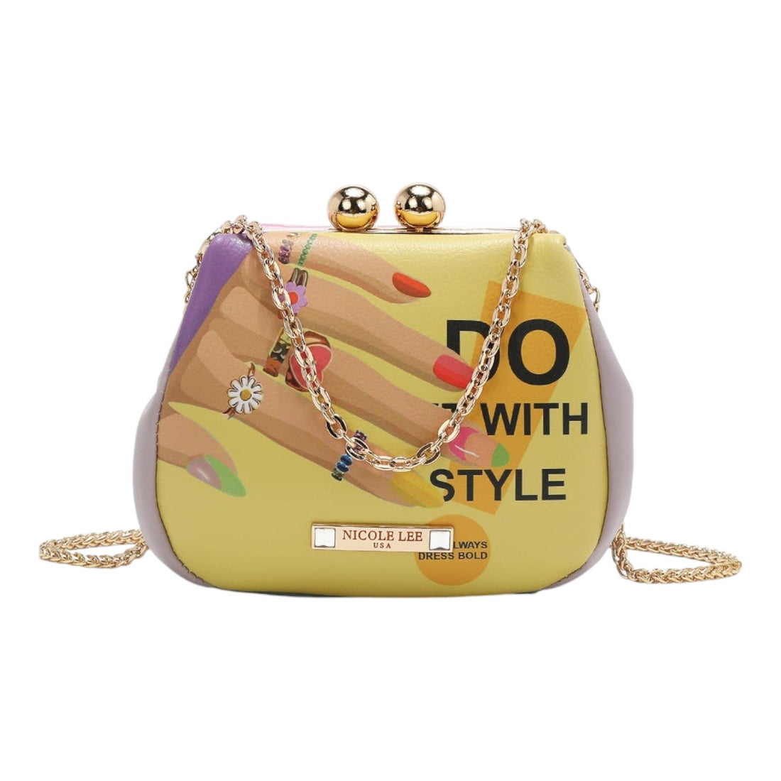 Monedero clutch Nicole Lee Nail Polish - KimondoShop