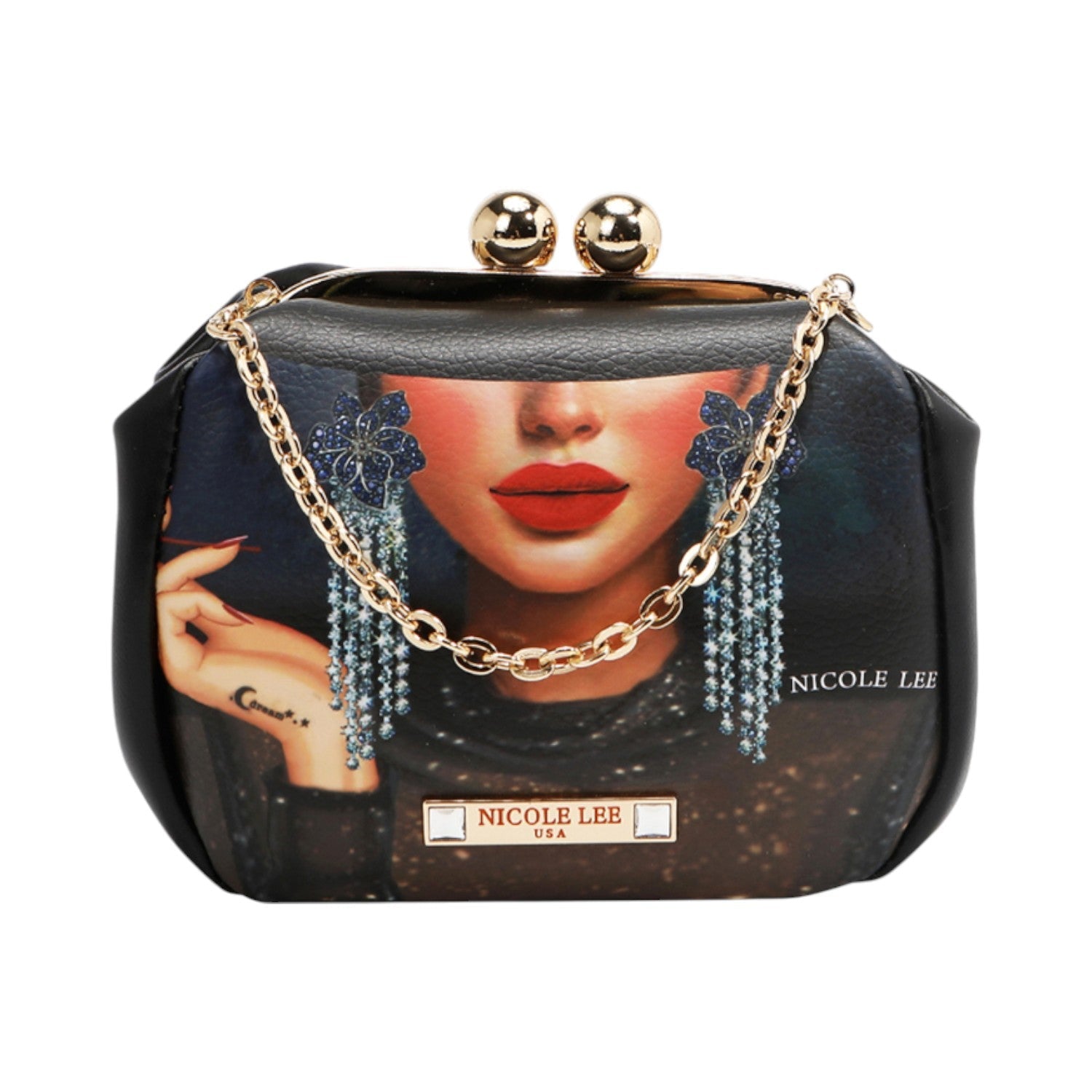 Monedero clutch Nicole Lee Samantha La Belleza - KimondoShop