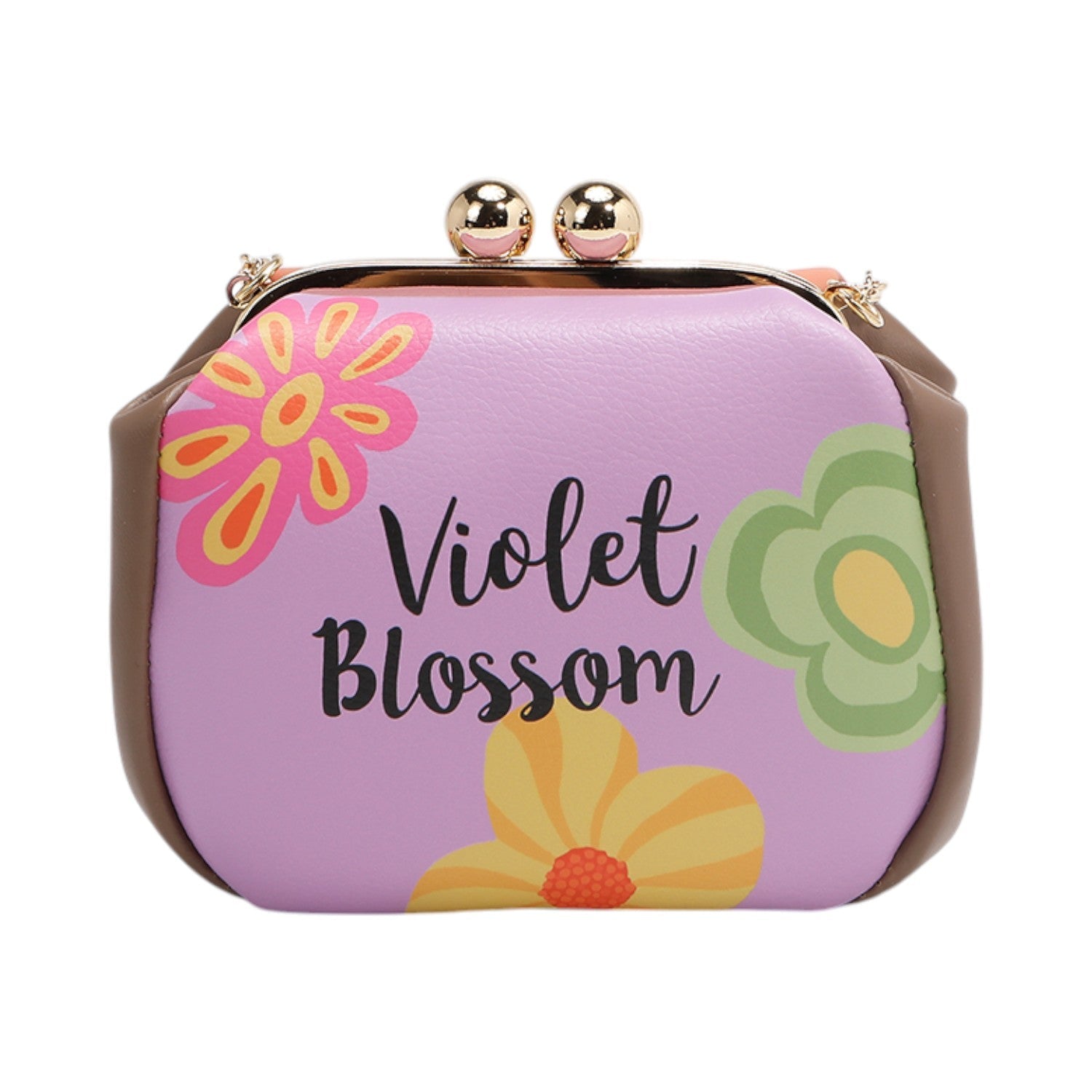 Monedero clutch Nicole Lee Violet Blossom - KimondoShop