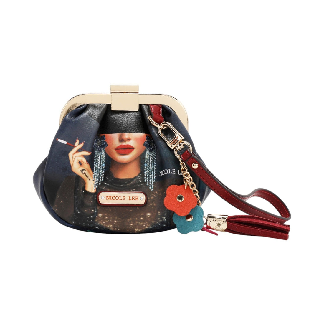 Monedero con cierre clic Nicole Lee Samantha La Belleza - KimondoShop
