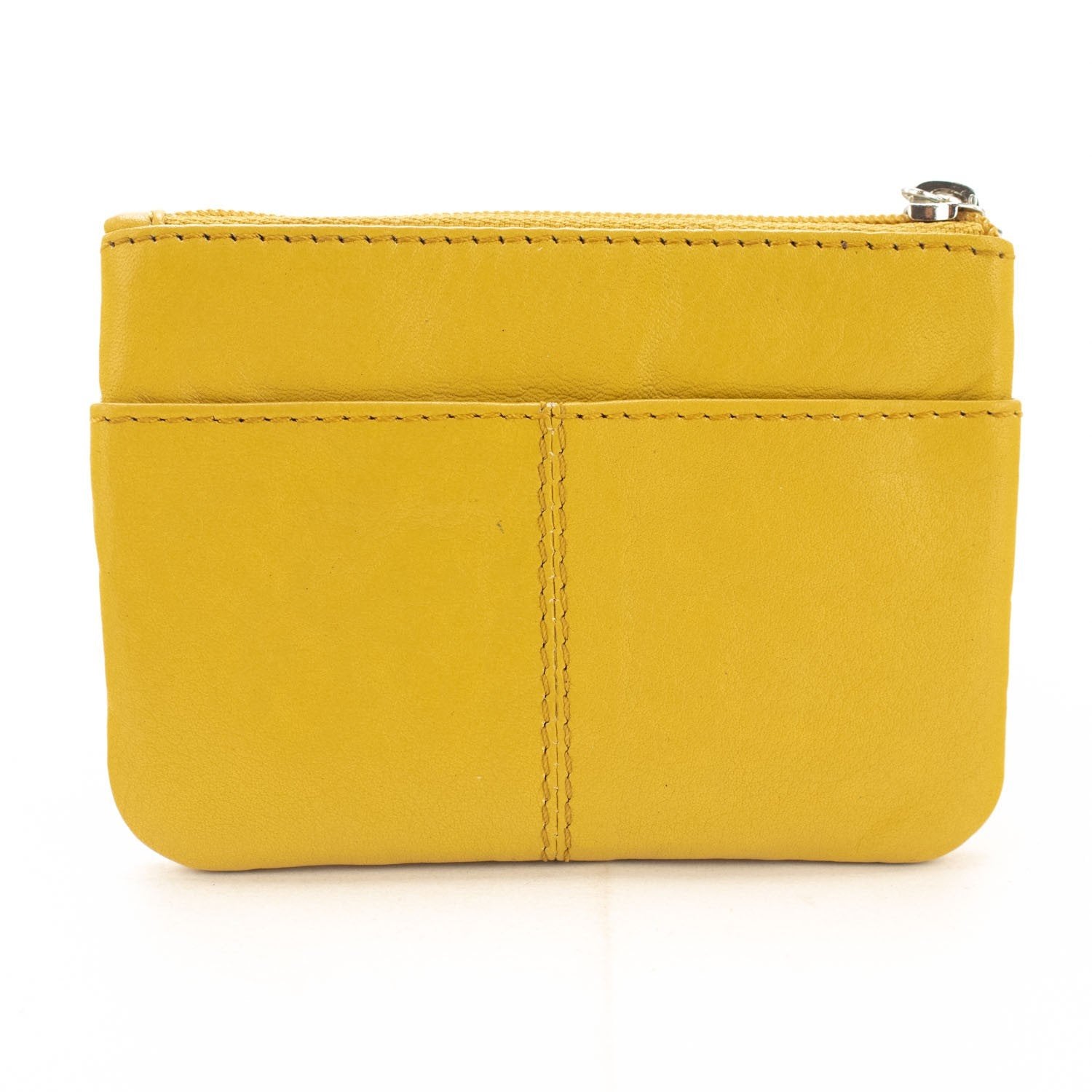 Monedero Piel Basics JL Piel Amarillo - KimondoShop