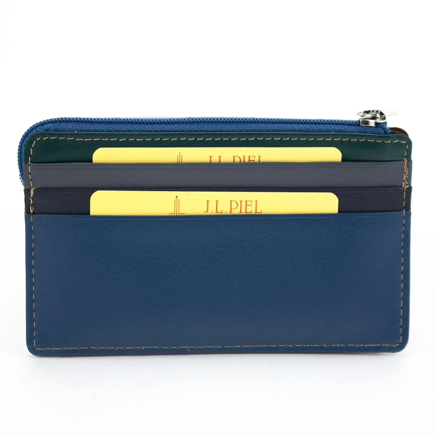 Monedero tarjetero Piel Basics JL Piel - KimondoShop