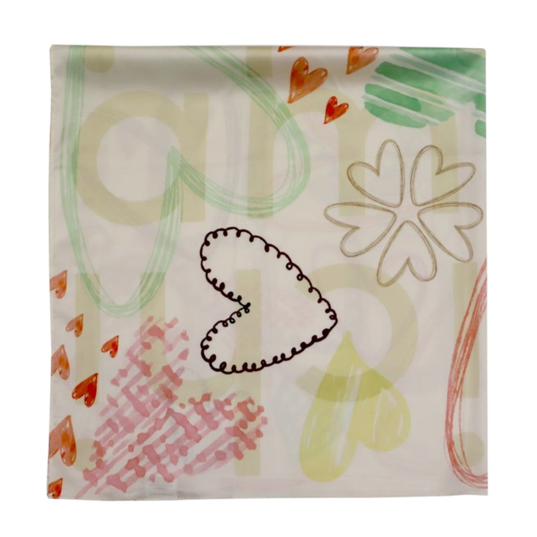 Pañuelo cuadrado Amichi Heart - KimondoShop