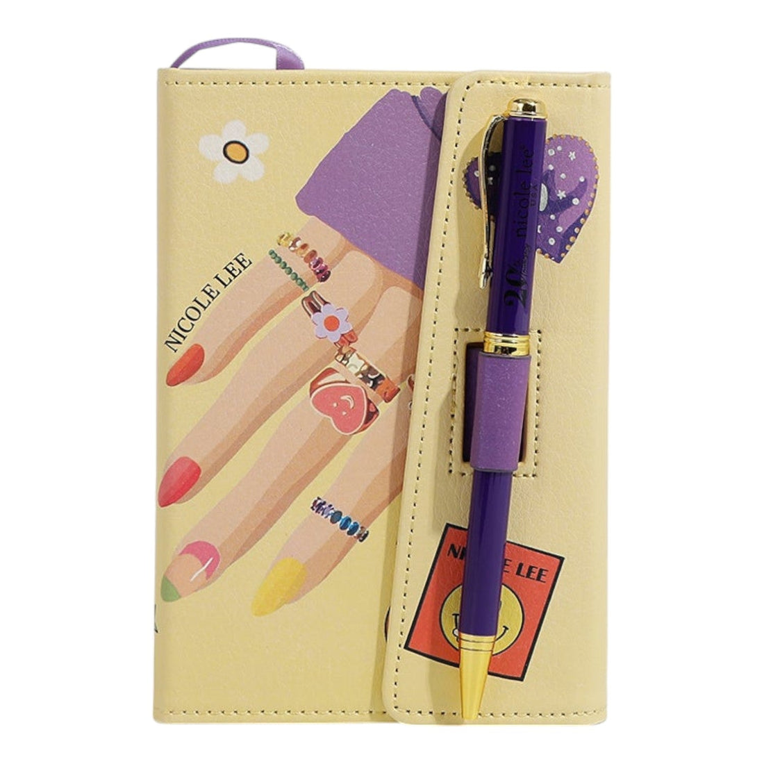 Planificador mensual con bolígrafo Nicole Lee Nail Polish - KimondoShop