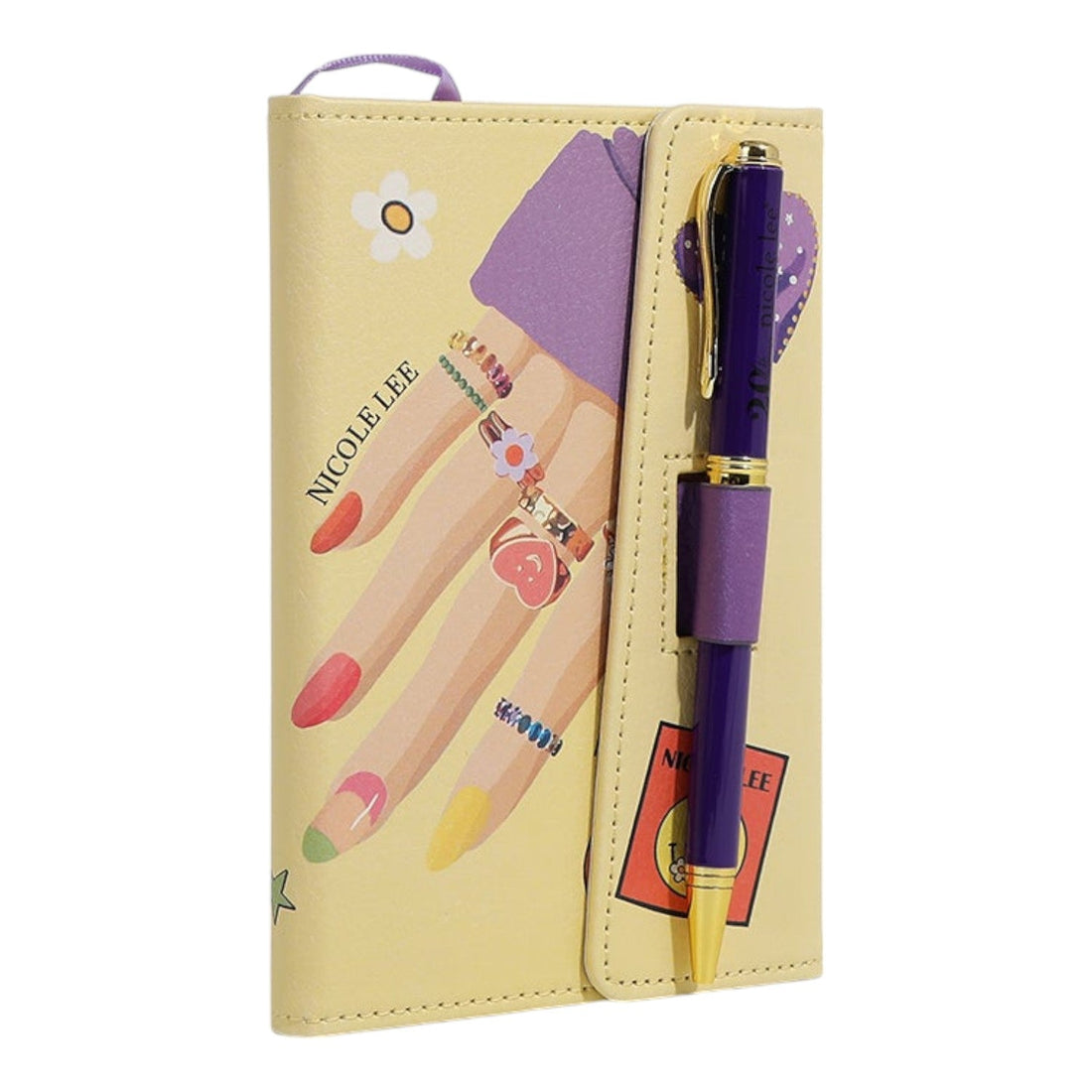 Planificador mensual con bolígrafo Nicole Lee Nail Polish - KimondoShop