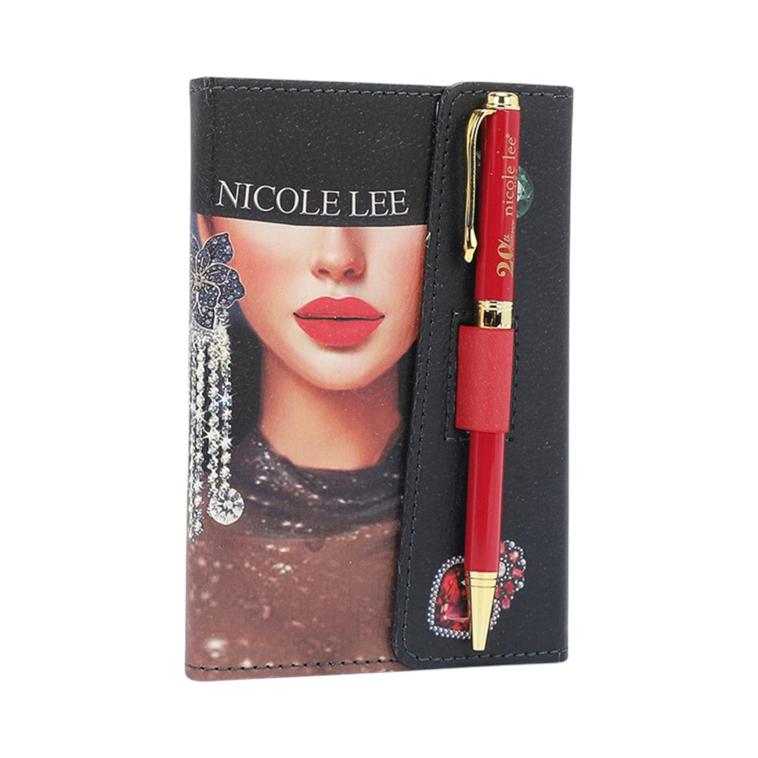 Planificador mensual con bolígrafo Nicole Lee Samantha La Belleza - KimondoShop