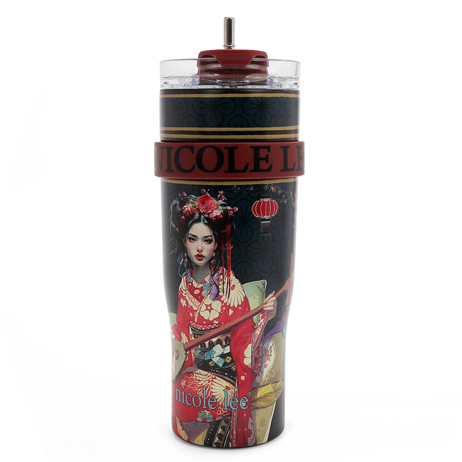 Vaso térmico con asa Nicole Lee Akiko La Belleza - KimondoShop